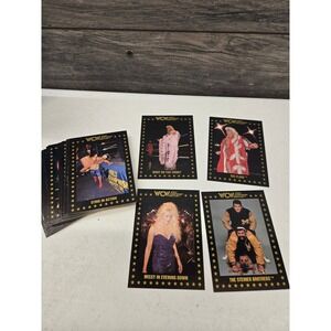 Vintage WCW World Championship Wrestling Trading Cards Lot‎ Ric Flair Sting 1991